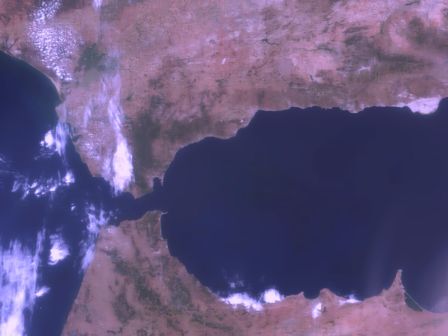 Ecran de Fond Vue du Ciel
